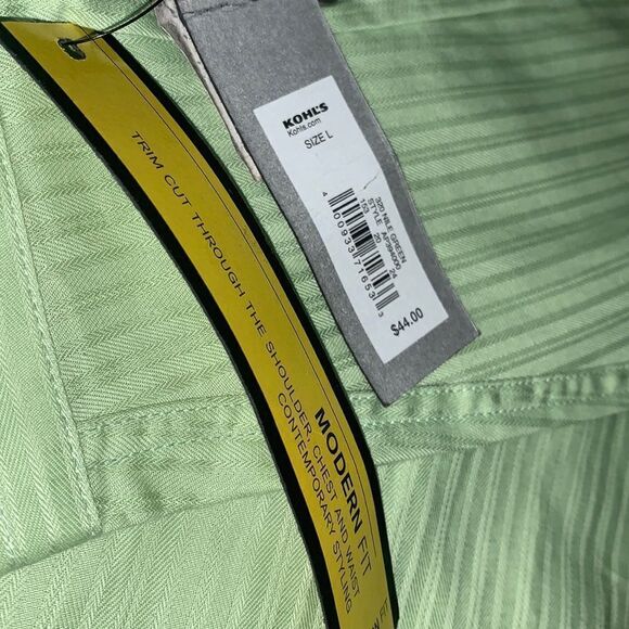 Mens NWT APT.9 Luxury Modern Fit Casual Shirt - Picture 2 of 6